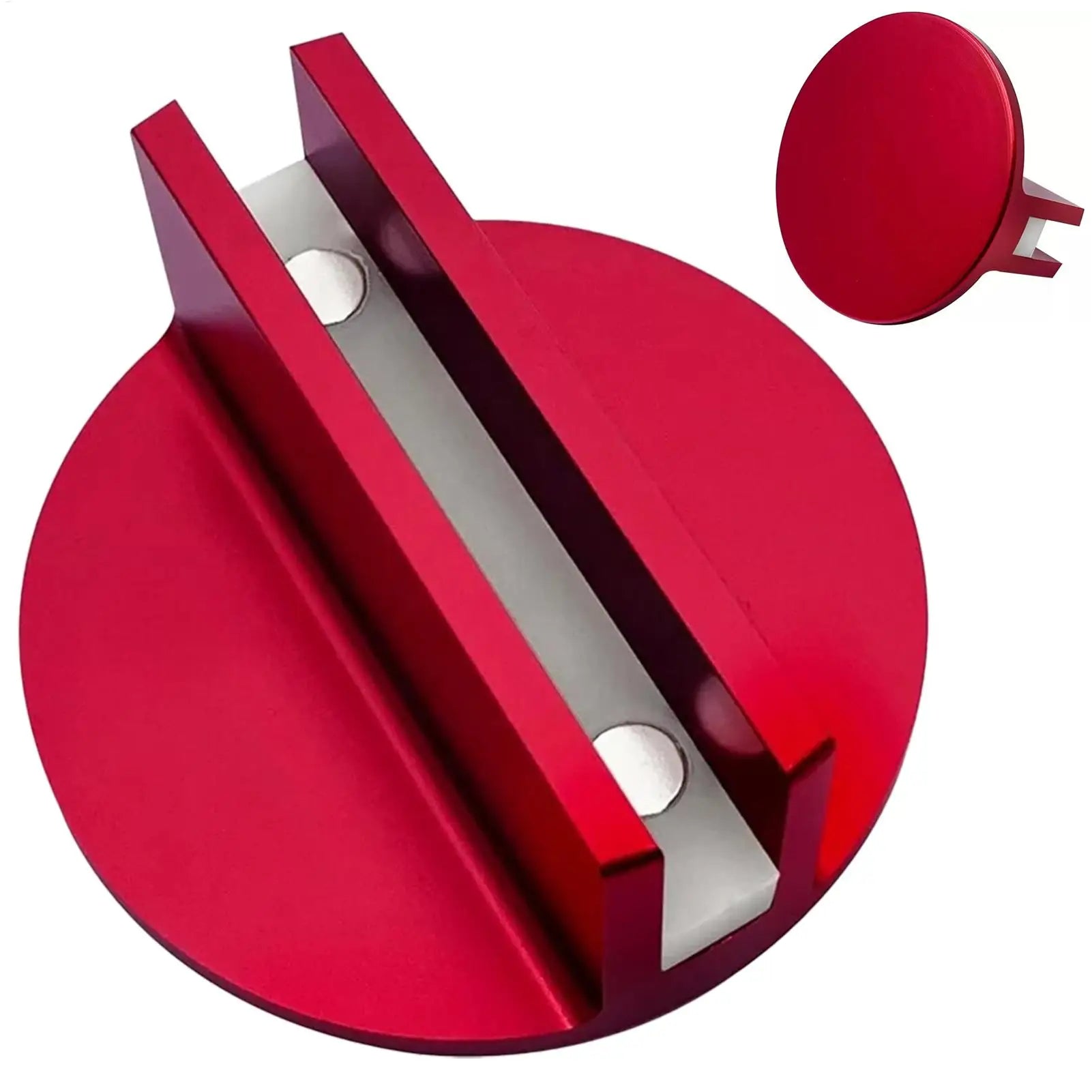 Magnetic Pinch Weld Jack Pad Frame Guide Rail Adapter Magnetic Jack Pad Adapter Aluminum Slotted Jack Puck Pinch Weld Frame Rail Peaceful Pleasures Health and Wellness
