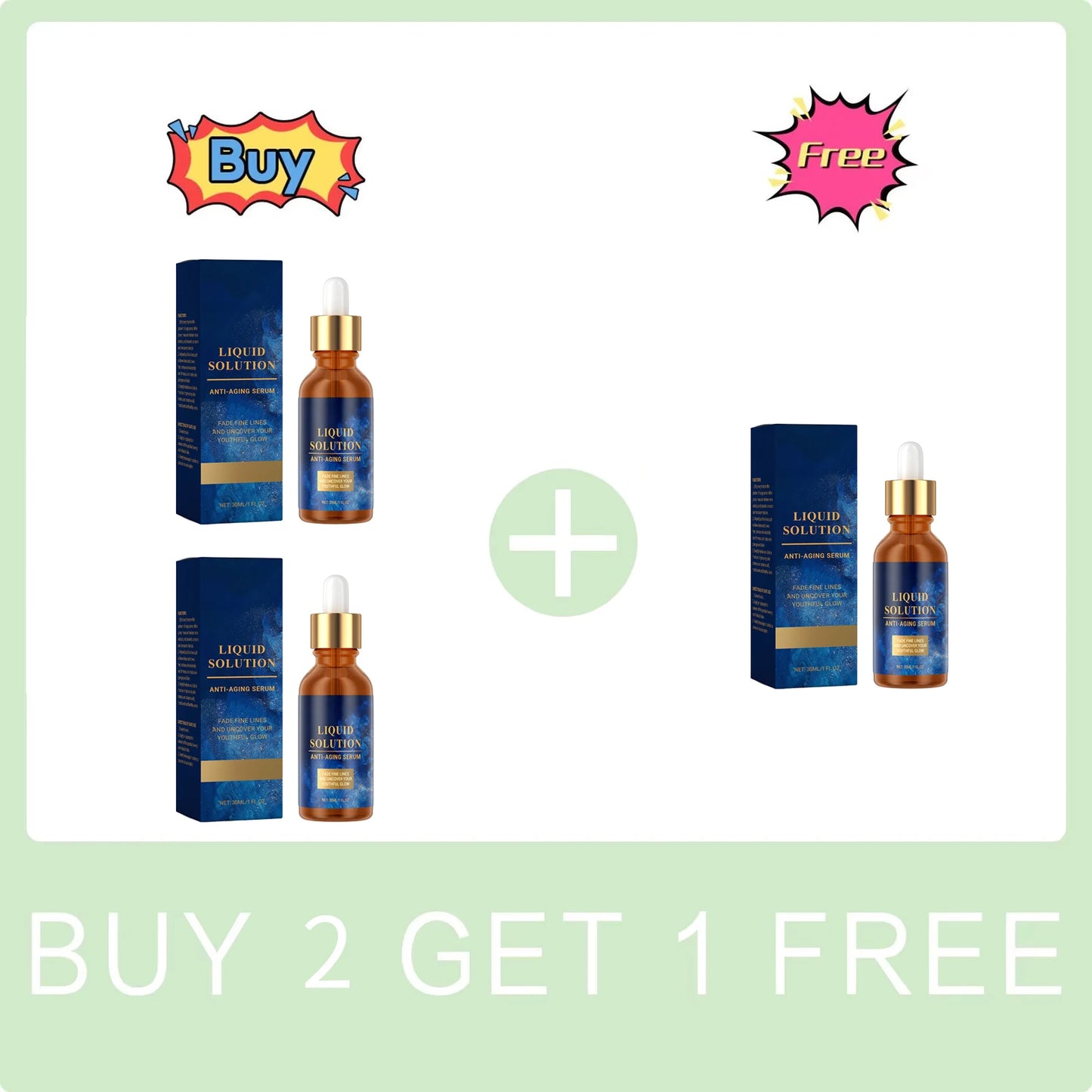 Anti-Aging Face Serum | Firms, Brightens & Fades Fine Lines 30ml
