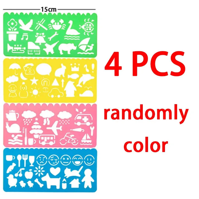Classic Gear Spirograph Drawing Geometric Painting Stencils Rulers