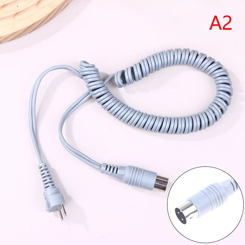 1Pcs Nail Handpiece Power Cable Electric Spring Wire For Strong H6 W-168 202B Manicure Machine Drill Accessories Peaceful Pleasures Health and Wellness A2