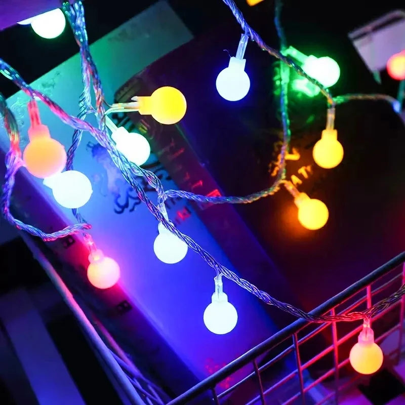 10M Ball LED Fairy String Lights – USB/Battery Garden & Wedding