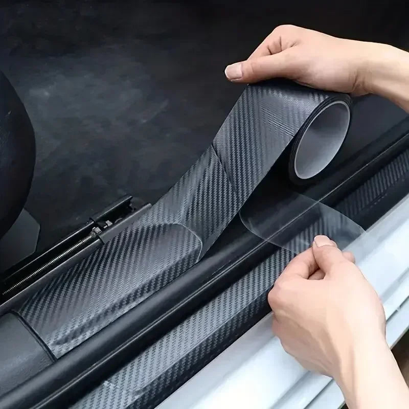 3D Carbon Fiber Vinyl Tape – Waterproof Non-Slip Car Sticker