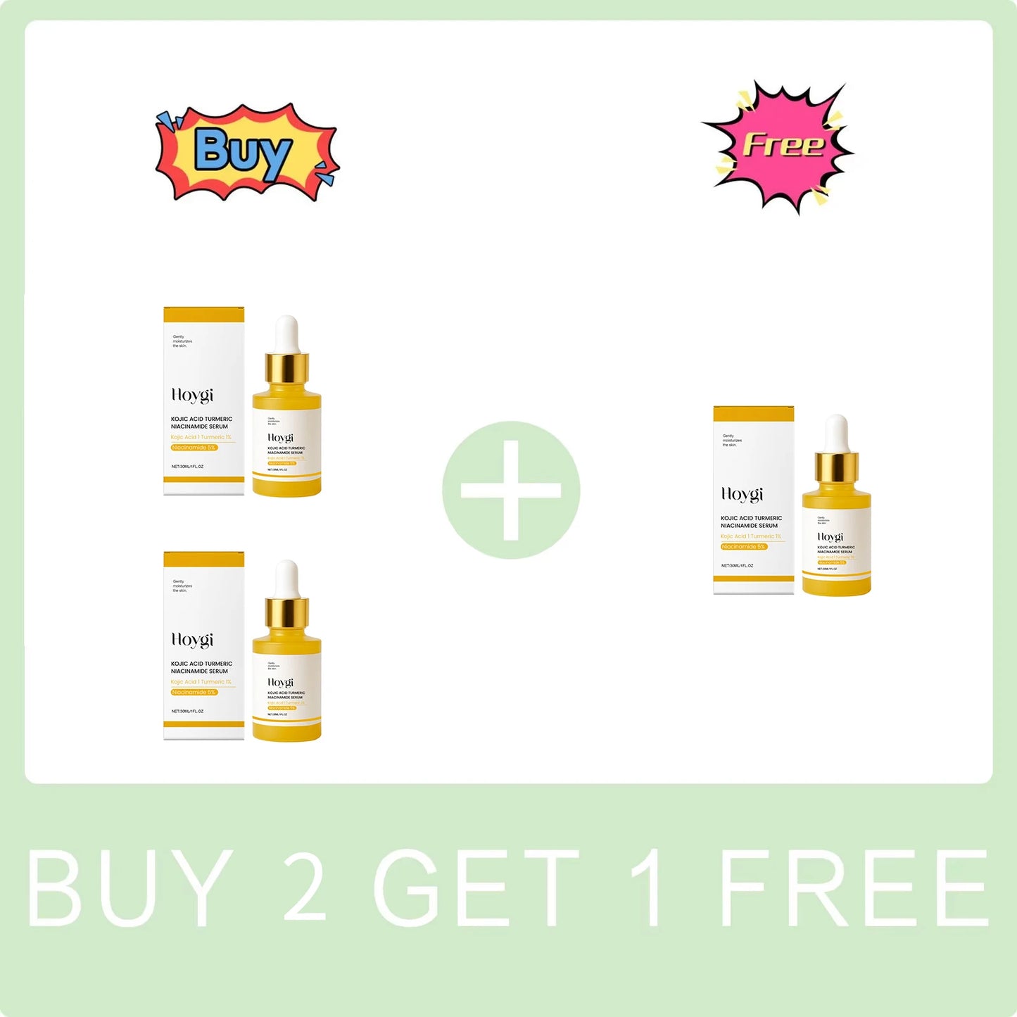 5% Niacinamide Serum Kojic Turmeric Brightening Facial Essence Improve Dullness Skin Prevent UV Rays Moisturizing Skin Care Peaceful Pleasures Health and Wellness Buy 2 Get 1 Free