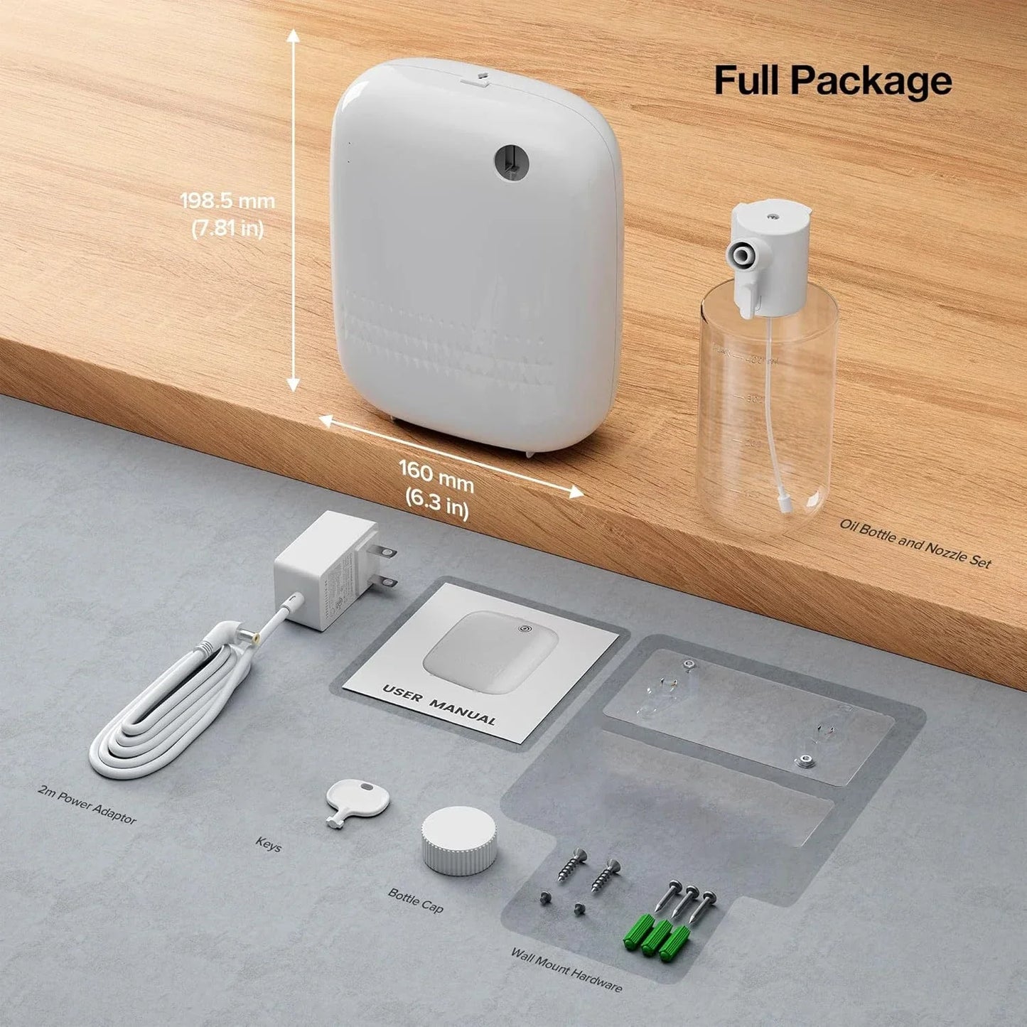 NAMSTE Bluetooth Waterless Oil Diffuser – 2,000 Sq Ft Peaceful Pleasures Health and Wellness