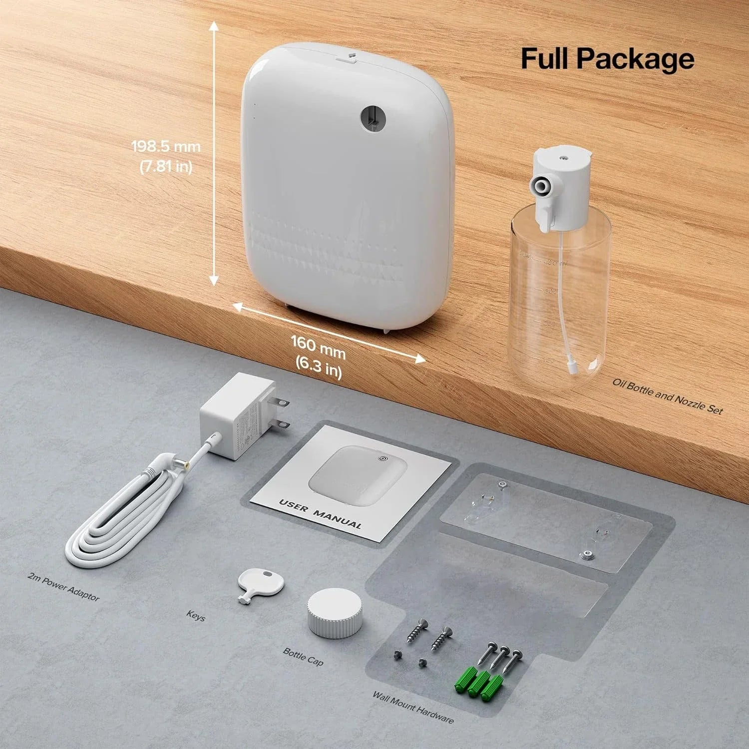 NAMSTE Bluetooth Waterless Oil Diffuser – 2,000 Sq Ft Peaceful Pleasures Health and Wellness