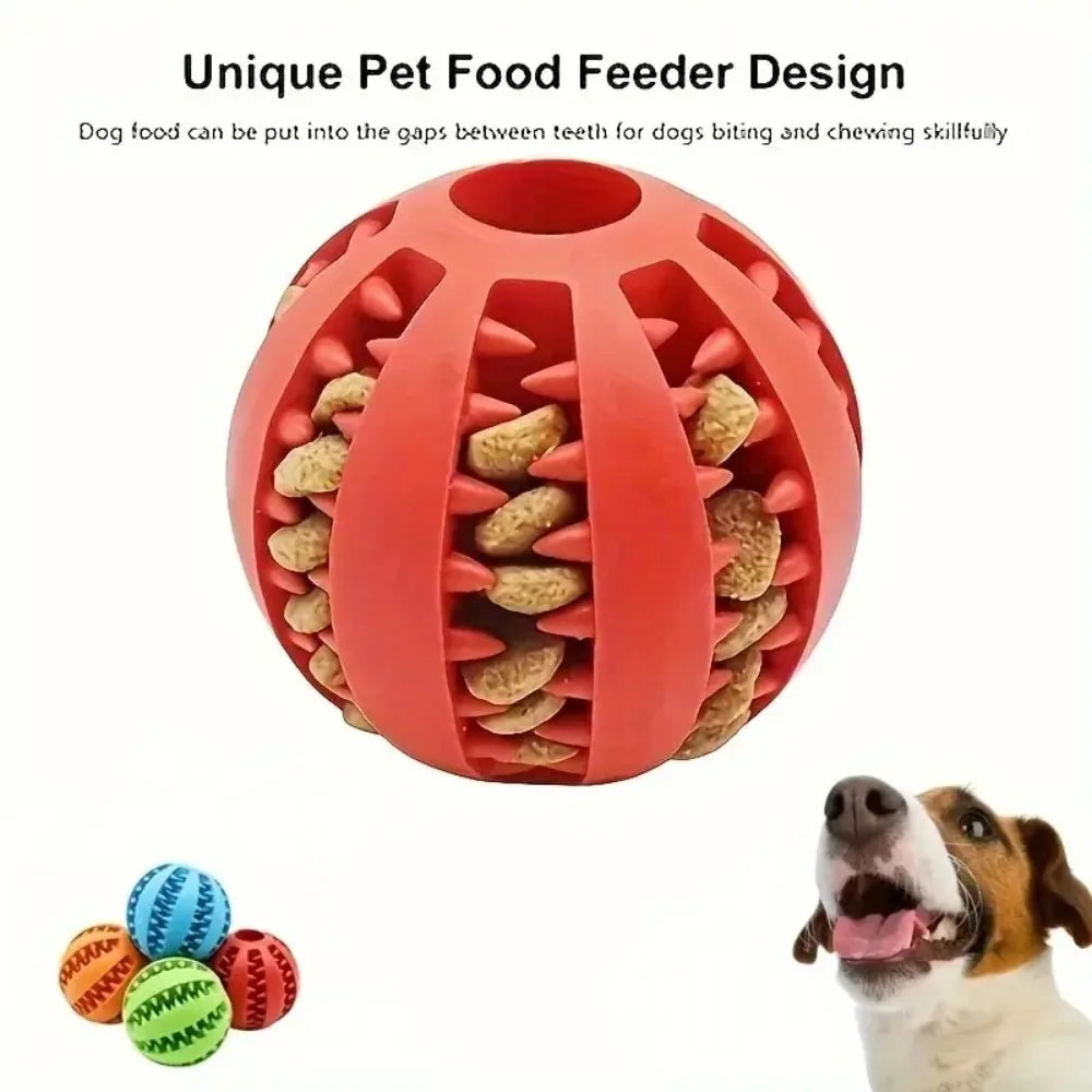 Pet Dog Toy Self-Entertainment Boredom Relief Molar Teeth Leak Food Ball Bite-Resistant Puppy Hide Watermelon Outdoor Dogs Fun Peaceful Pleasures Health and Wellness