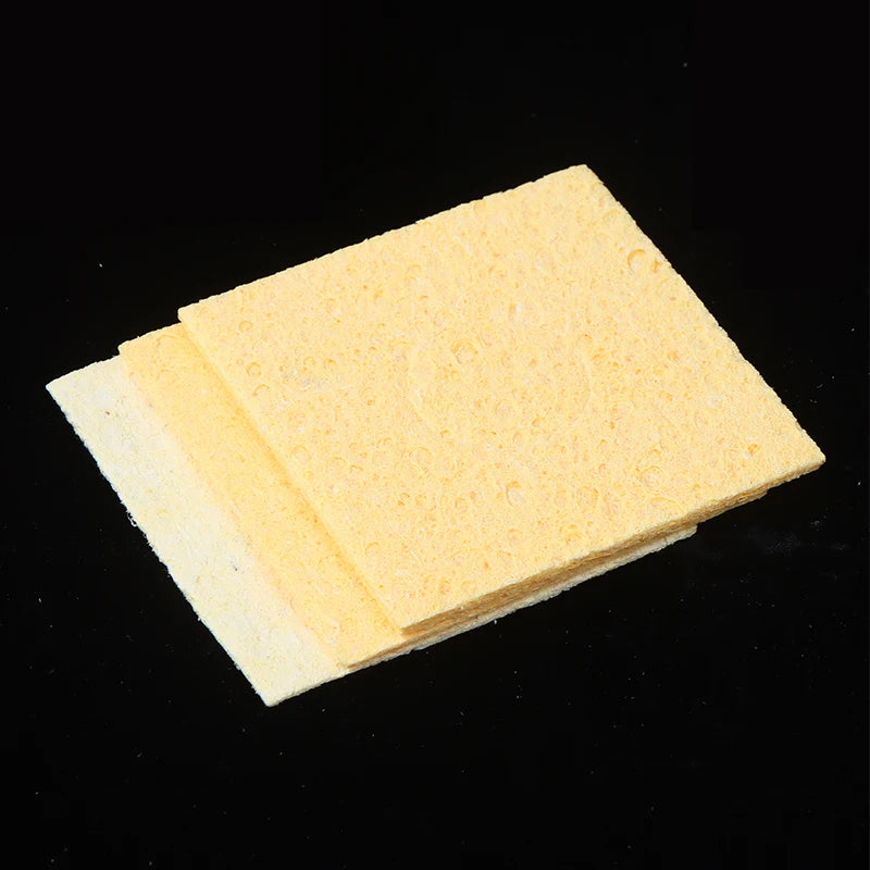 5Pcs 60*60mm Soldering Clean Sponge Solder Tip Cleaning Sponges Cleaner Pads Desoldering Soldering Iron Accessories Peaceful Pleasures Health and Wellness