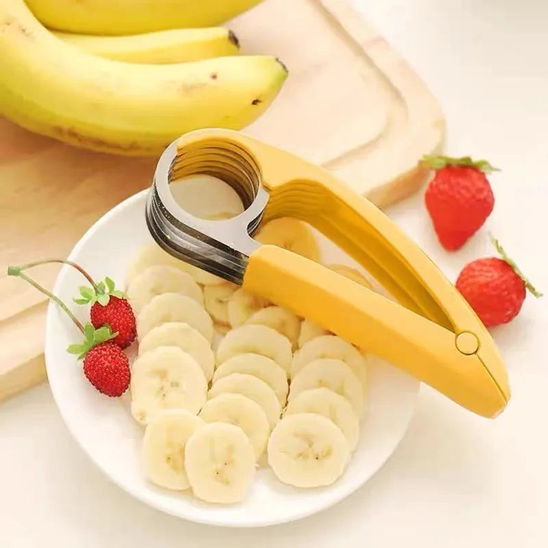 Slicer banana ham fruit ultra-thin manual creative multi-functional cutter melon cutting artifact kitchen special tool Peaceful Pleasures Health and Wellness