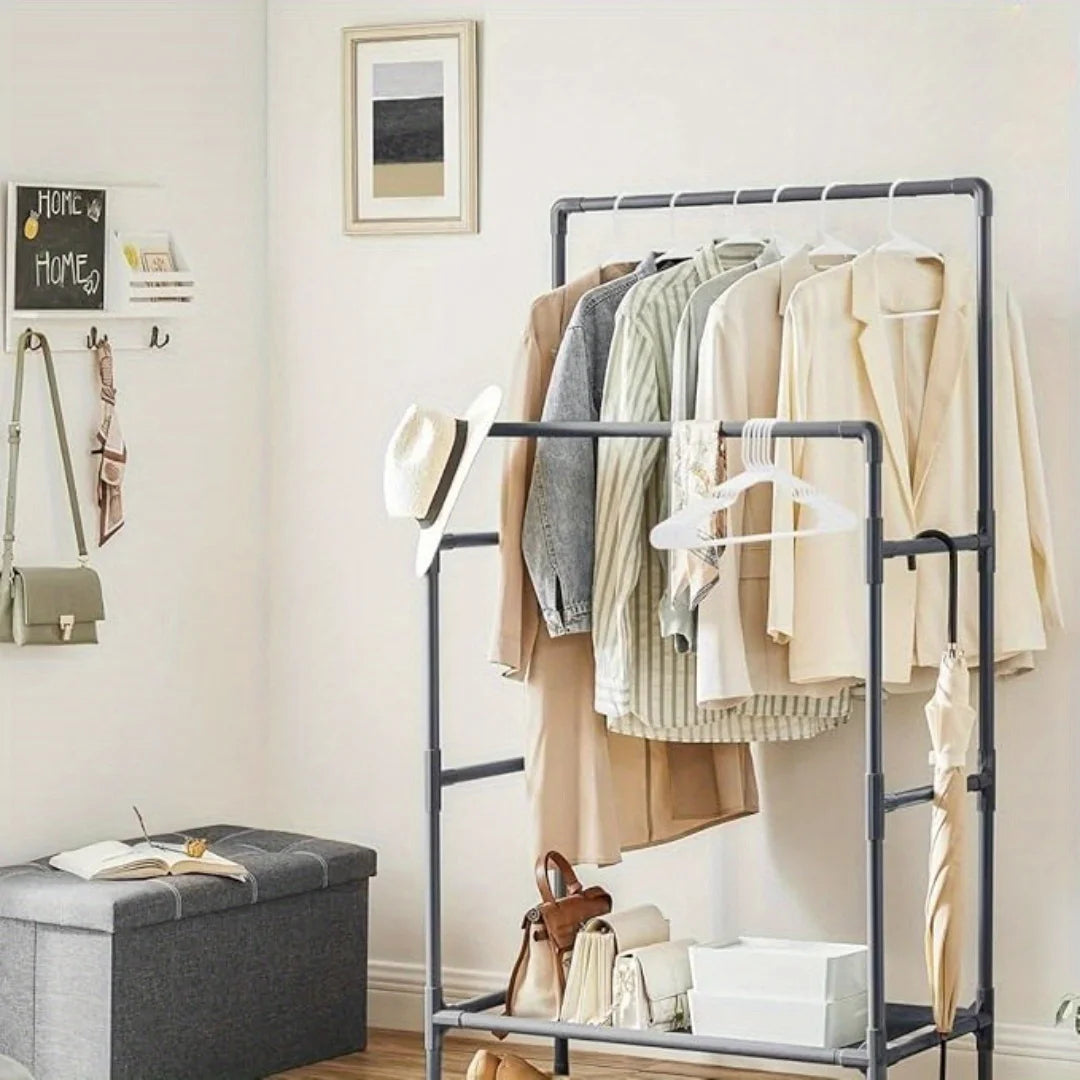 Non-Slip Plastic Clothes Hangers | Space Saving Heavy Duty Clothes Hangers Peaceful Pleasures Health and Wellness