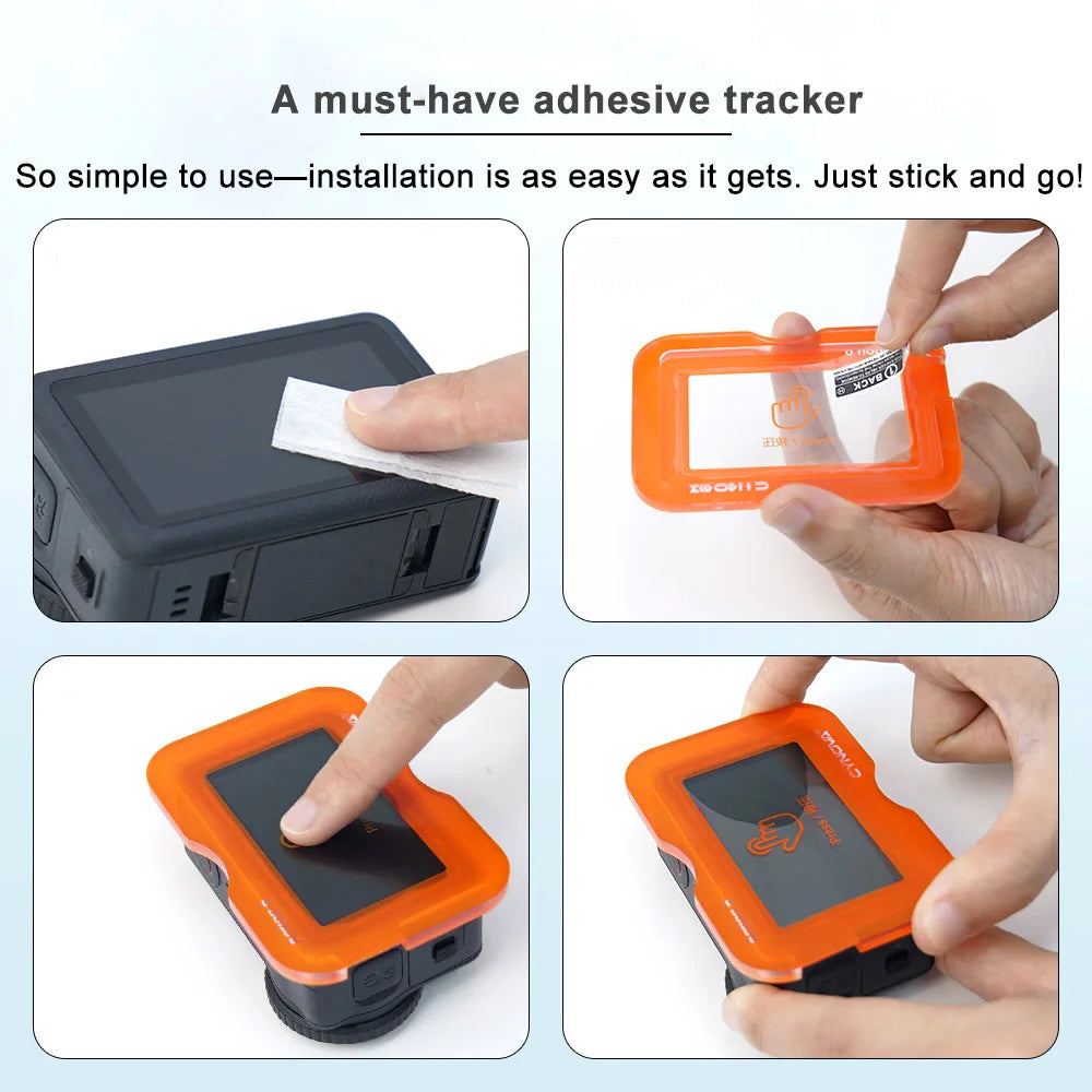2 PCS For DJI Osmo Action6 HD High-Definition Tempered Glass Screen Protector Easy Installation Kit For DJI Osmo Action6 Camera Peaceful Pleasures Health and Wellness