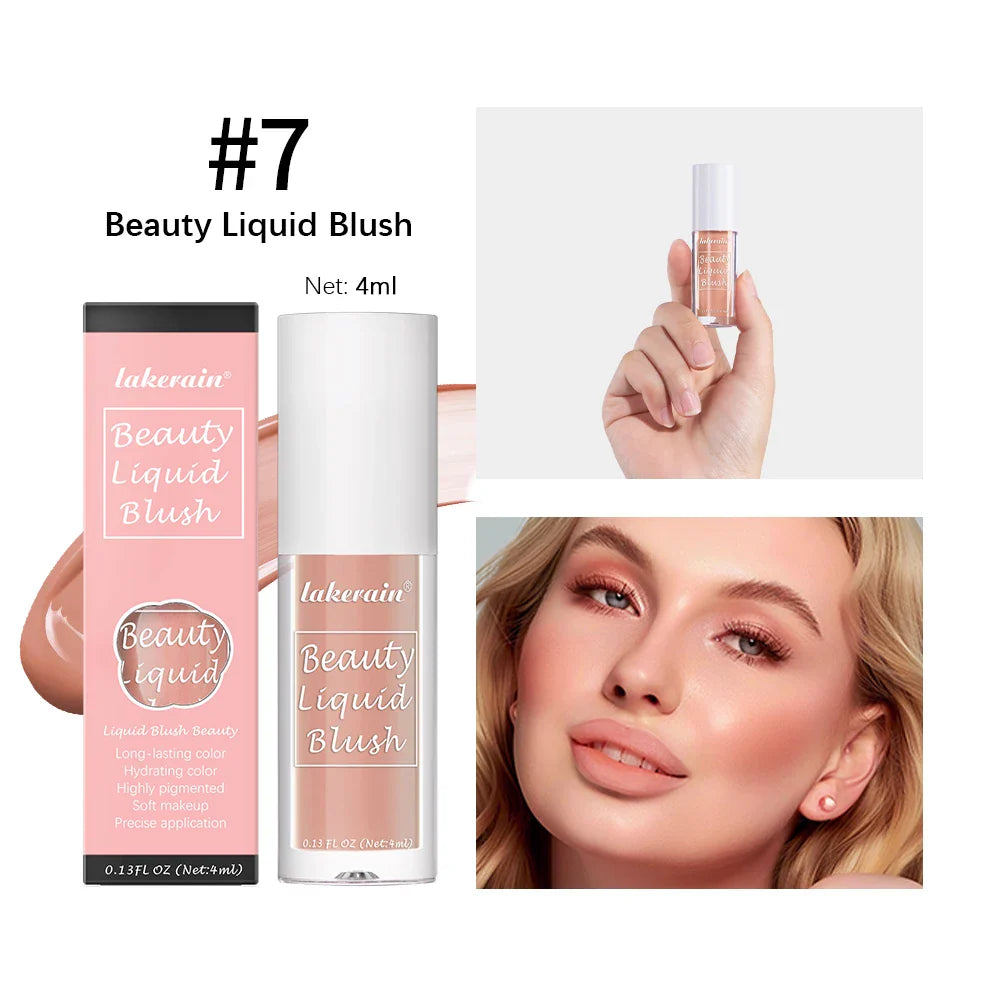 Waterproof Liquid Blush – Multi-Use Cheek & Lip Tint | 9 Shades
