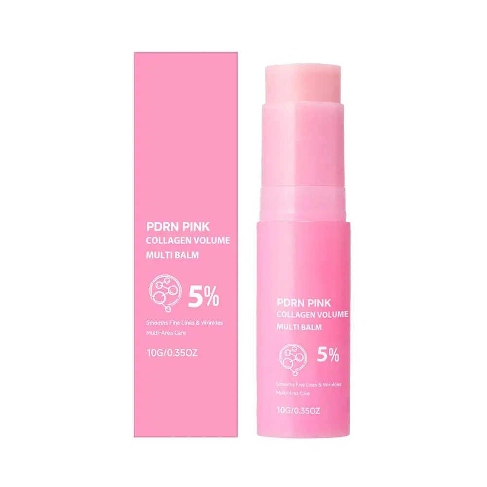 PDRN Collagen Multi Balm Stick – Face, Neck & Lip Moisturizer