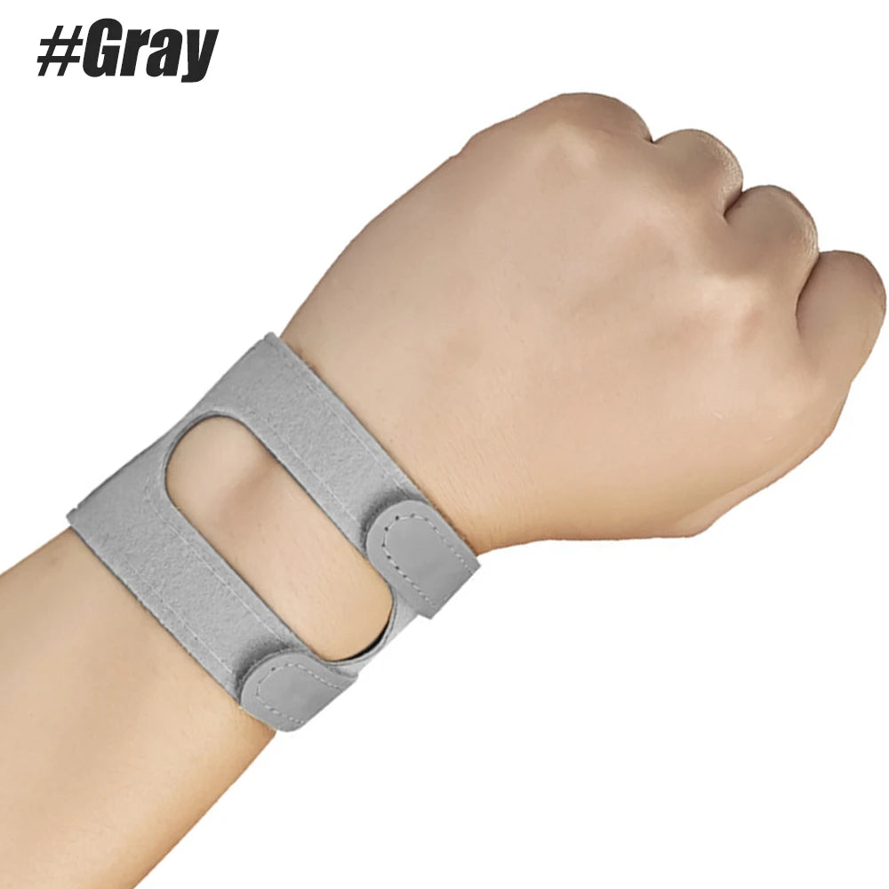 1PC Wrist Wraps for Men Women Adjustable Compression Wrist Brace for Carpal Tunnel,Lifting Straps Wrist Bands for Weightlifting Peaceful Pleasures Health and Wellness Gray-1PCS