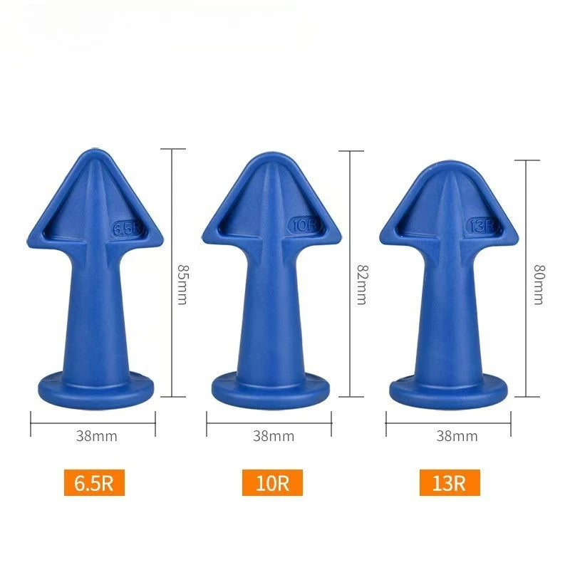 3PCS Caulking Nozzle Applicator,Silicone Caulking Tools Kit(6.5R, 10R, 13R) Reusable Finisher Adapter,Sealant Nozzle,Caulk Saver Peaceful Pleasures Health and Wellness