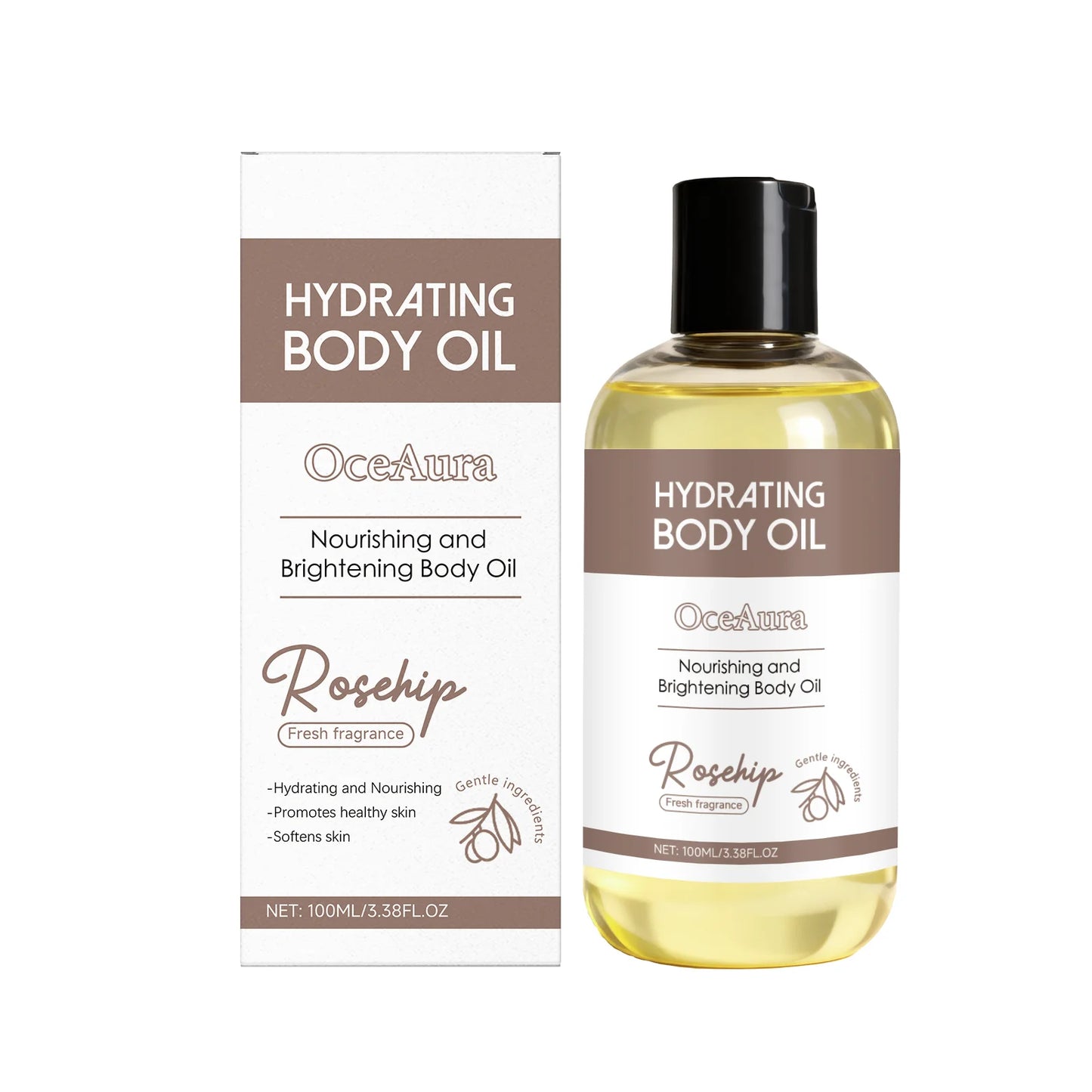 OceAura Firming Body Oil – Hydrating, Brightening & Smoothing