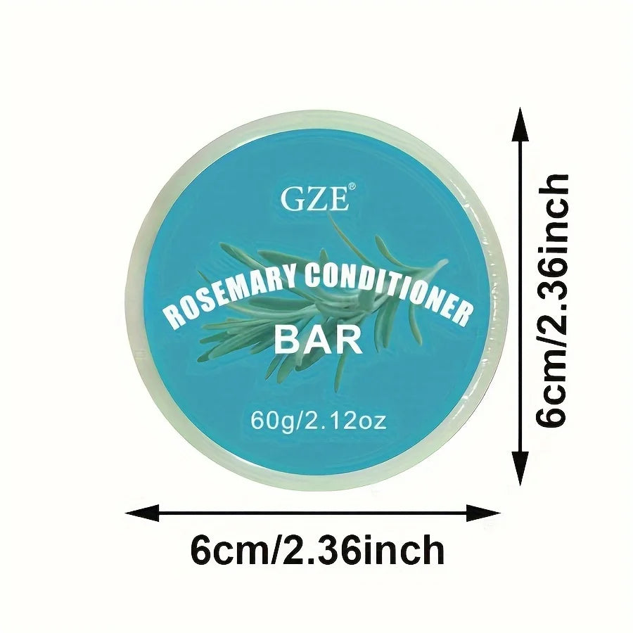GZE Rosemary Conditioner Bar – Volume for Thin & Limp Hair Solid Conditioner Bar Peaceful Pleasures Health and Wellness