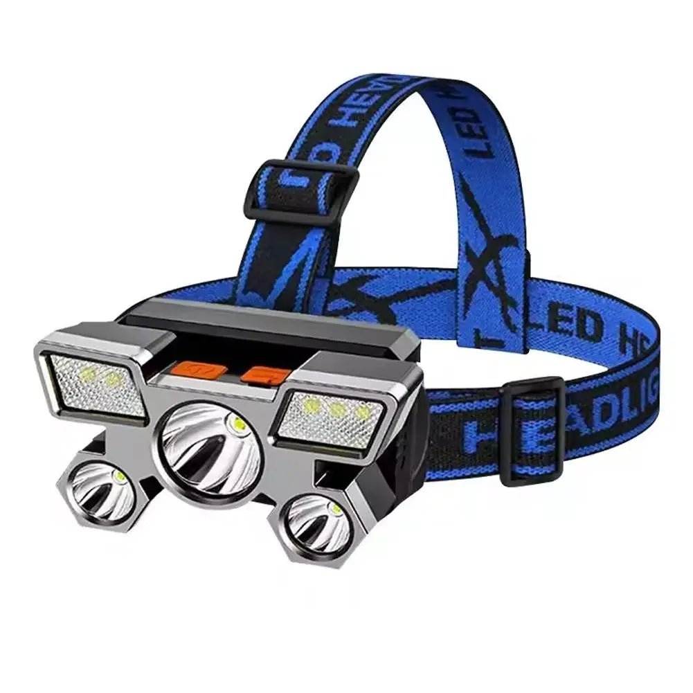 Rechargeable LED Headlamp 600 Lumens | 4 Modes, IPX4