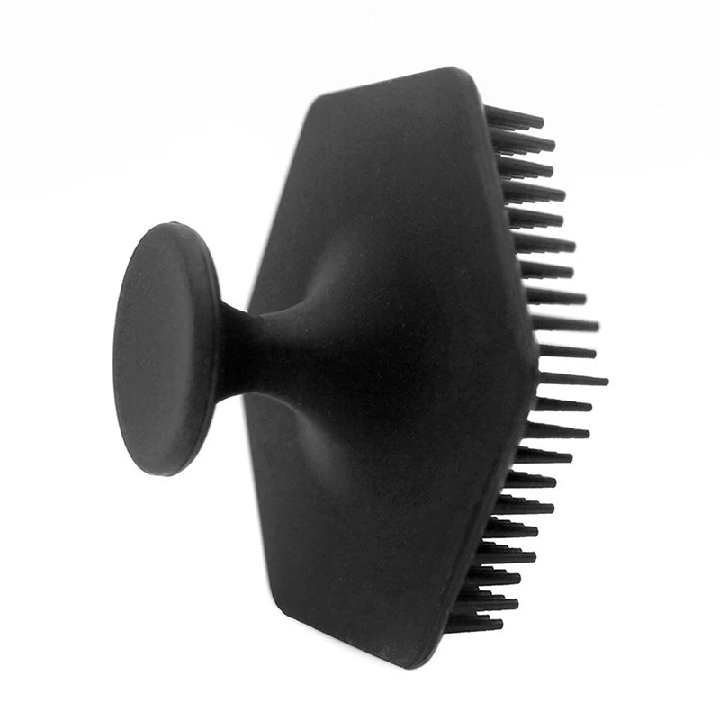 Cleaning Brush Silicone Face Brush Cleaning Brush Black Makeup Brush Makeup Remover Silicone Soft 1pc Peaceful Pleasures Health and Wellness