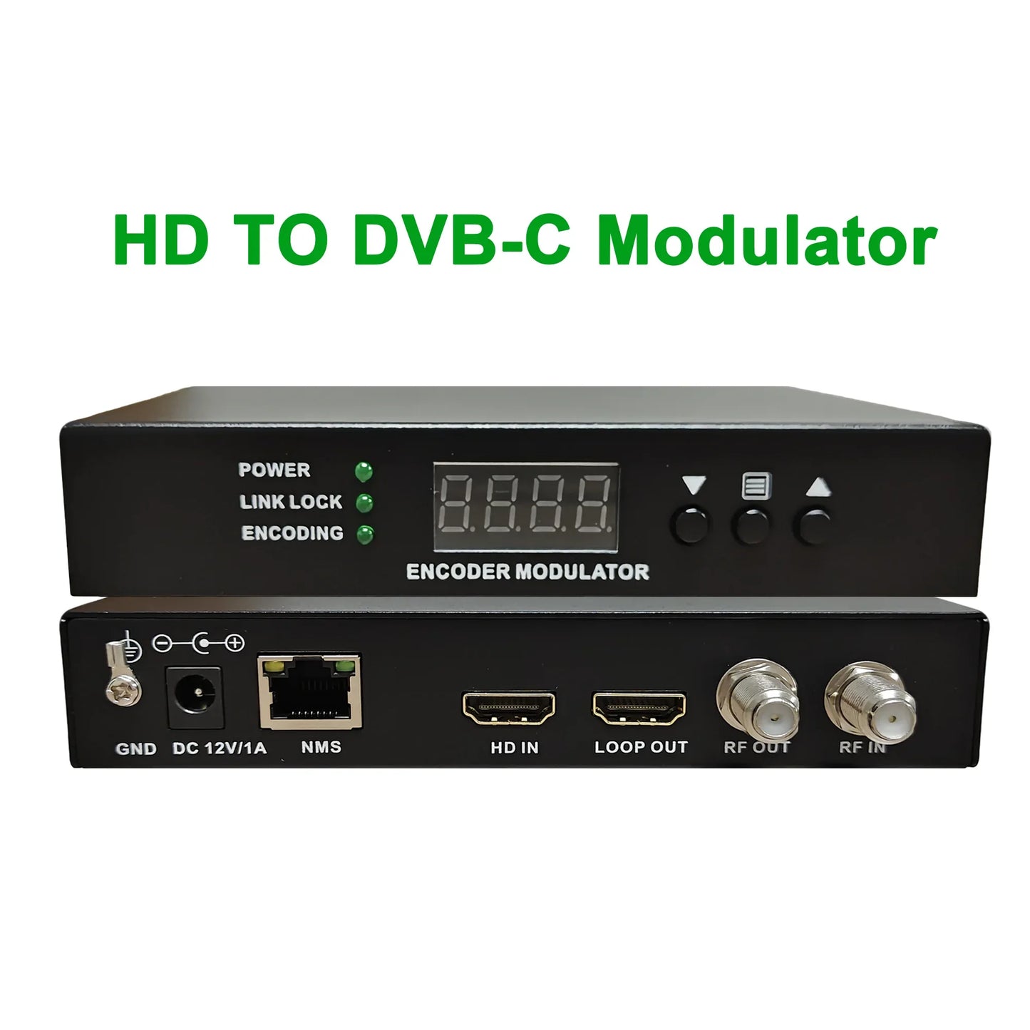 HD HDMI to RF Encoder Modulator | DVB-T/C ATSC ISDB-T CATV