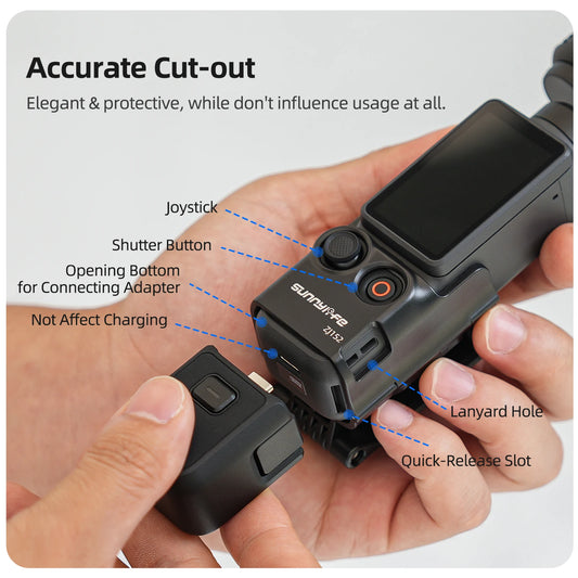 Scratch-Resistant For DJI Osmo Pocket 4 Magnetic Stand Base Angle-Adjustable Multifunctional Desktop Base Accessory Peaceful Pleasures Health and Wellness
