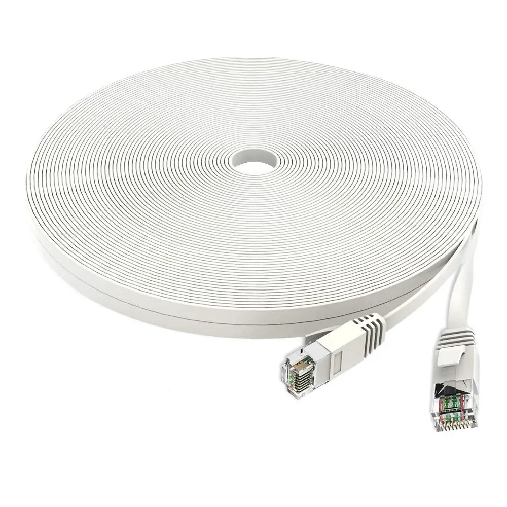 Compatible Patch Cord Ethernet Cable Cat 6 Anti-interference Flat Cable Cat6 Lan Cable PVC Twisted Pair Cable Peaceful Pleasures Health and Wellness