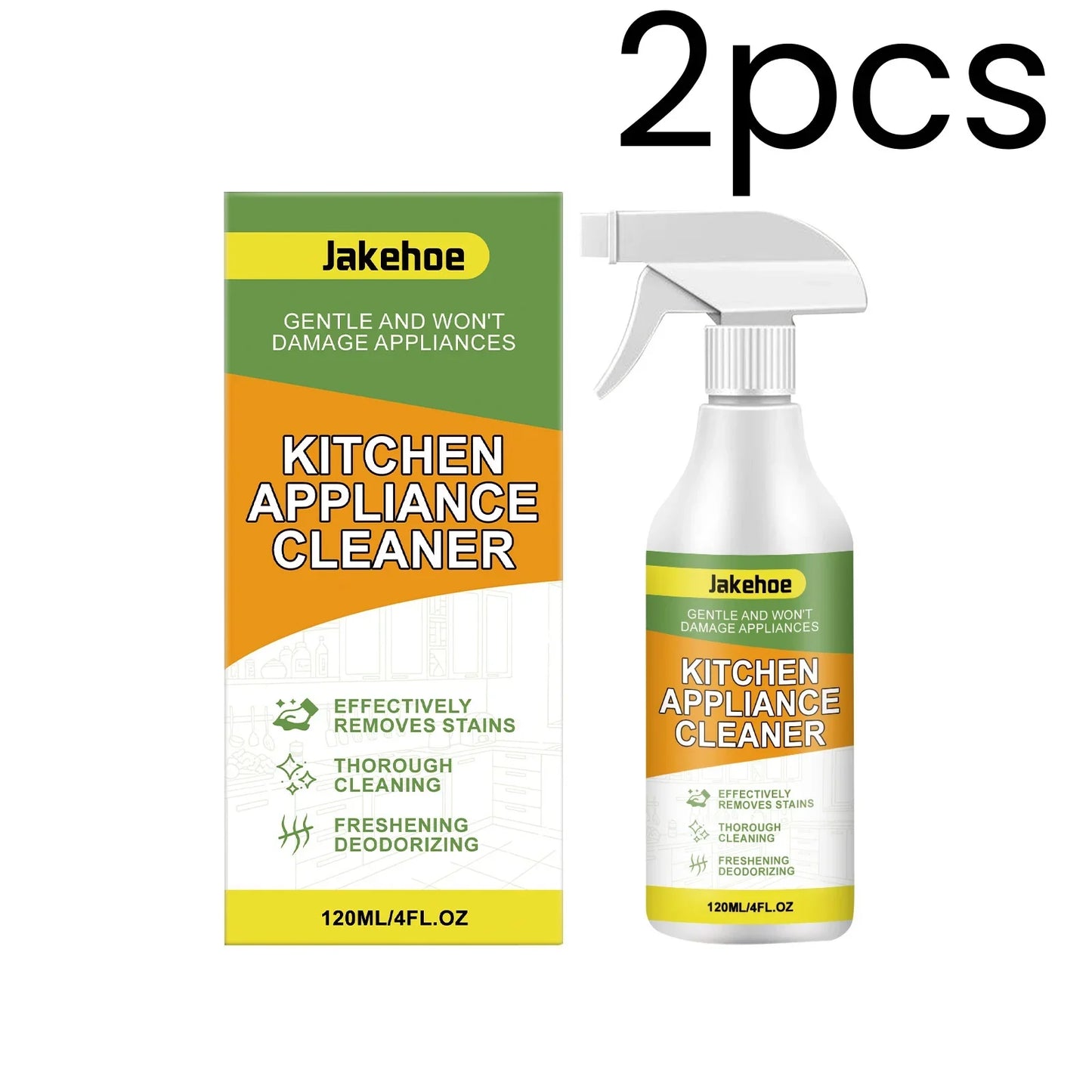 Jakehoe Kitchen Grease Remover Spray 120ml – No Residue