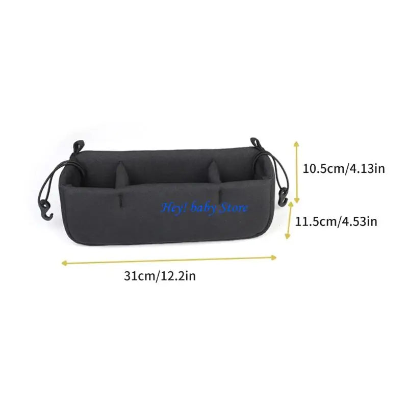 Stroller Organizer Bag | Multi-Pocket Oxford Hanging Storage