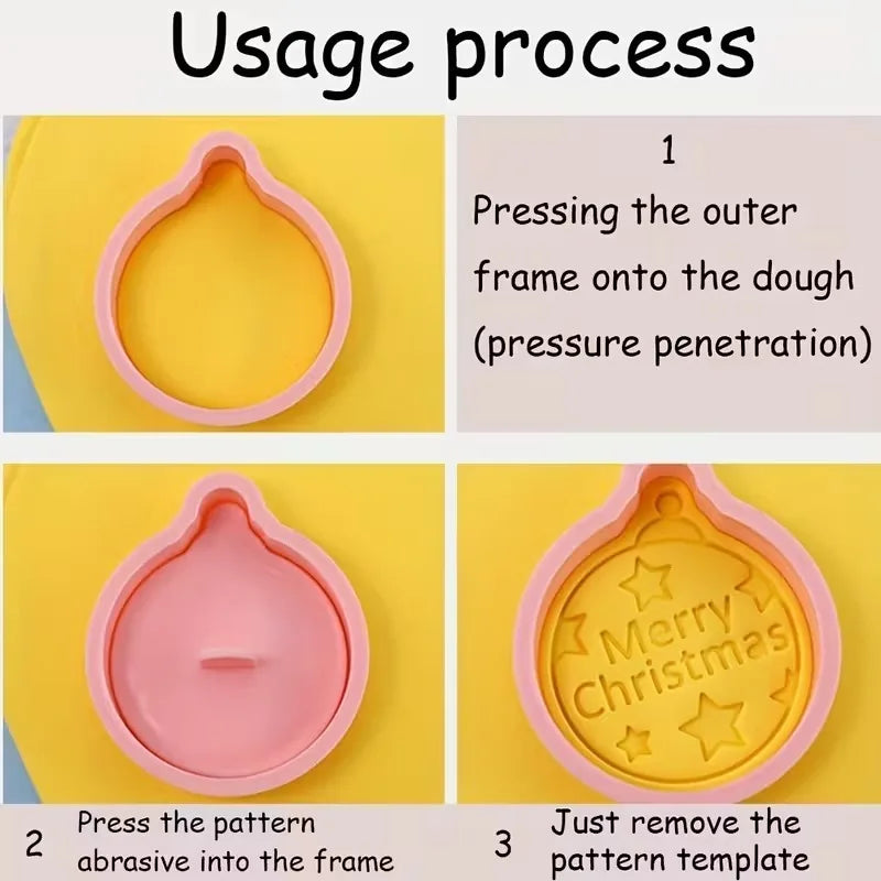 Christmas Cookie Cutter Set – Gingerbread, Santa & More | 6 Shapes