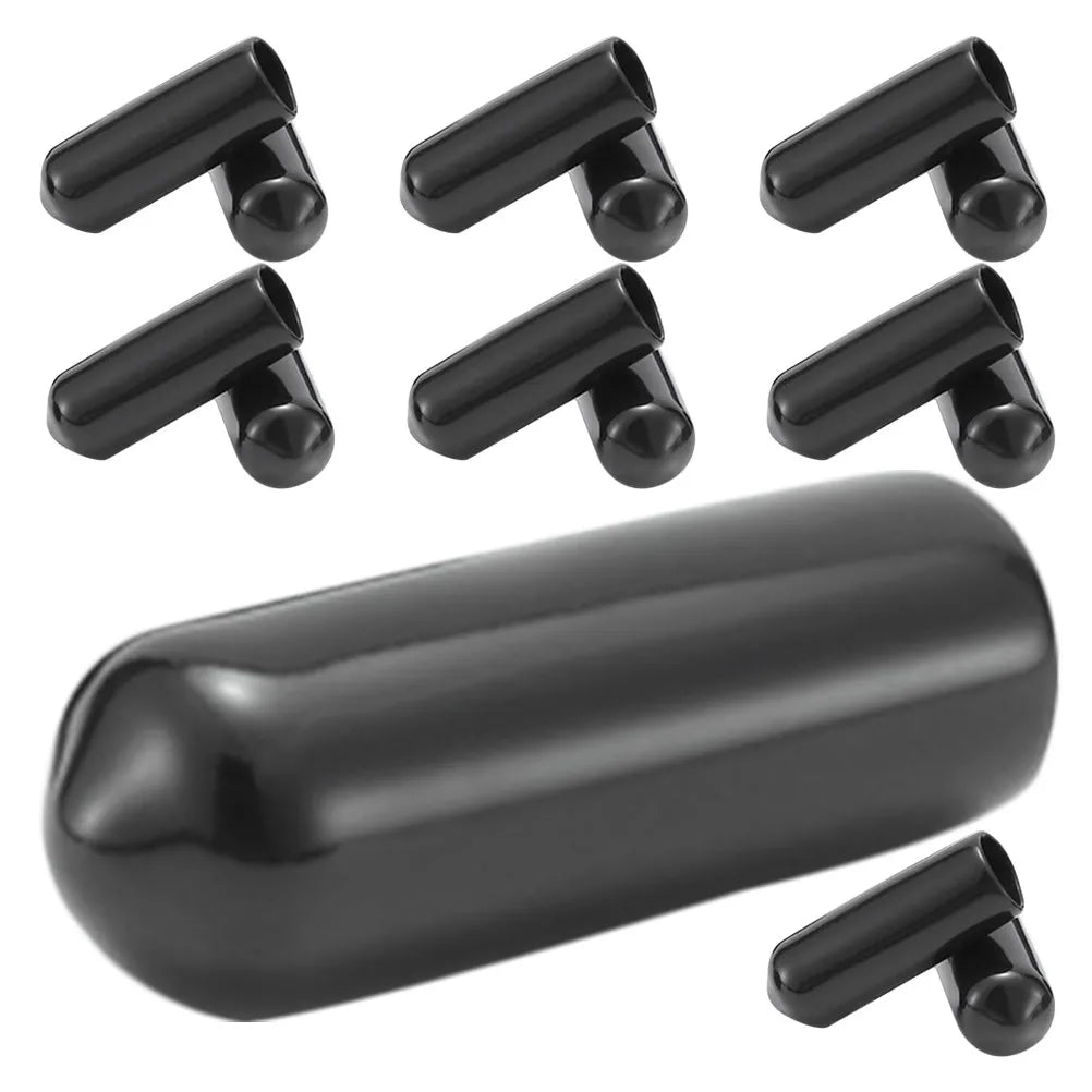 15Pcs Tent Stake Rubber Protective Caps Soft Sleeve Hiking Walking Pole Tips Outdoor Buffer End Grip Cover Connenctor Cover Peaceful Pleasures Health and Wellness