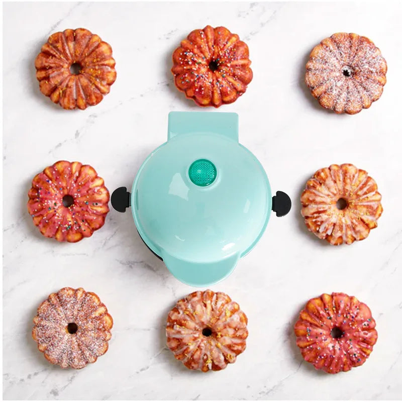 URGGU Mini Electric Cake Maker – Non-Stick Waffle & Muffin Machine