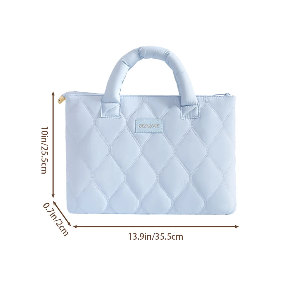Portable Computer Bag Business Travel Laptop Storage Soft Handheld
