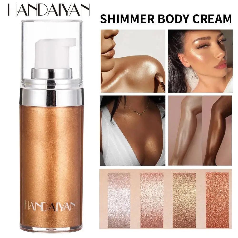 Handaiyan Liquid Highlighter – Shimmer Glow for Face & Body