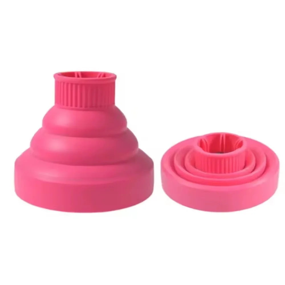 Silicone Hair Dryer Curl Diffuser – Foldable & Universal Fit