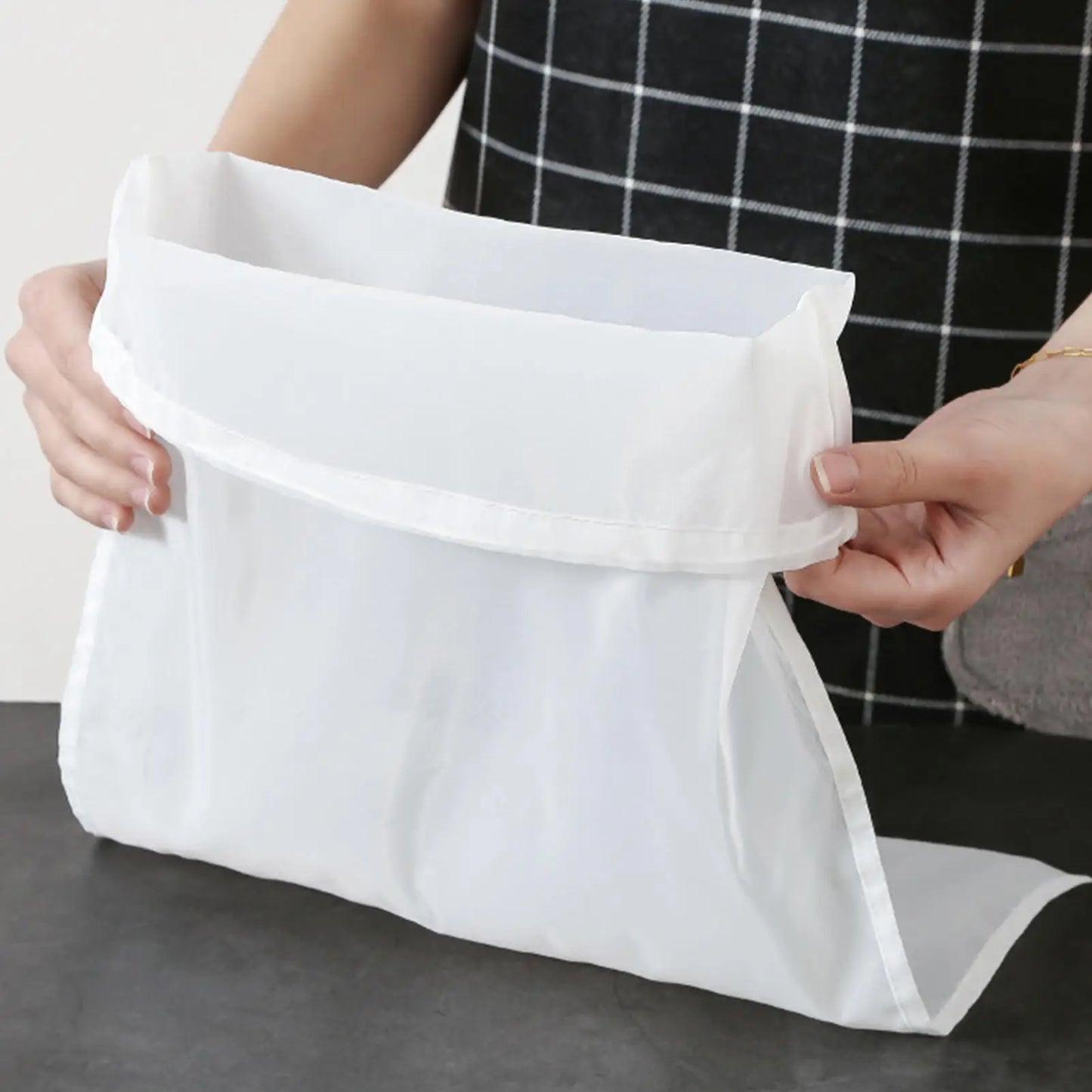 200 Mesh Strainer Bag – Nut Milk, Tea & Cold Brew Filter
