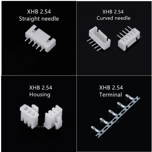 50PCS XHB XHB2.54 2.54mm Pitch 2p 3p 4p 5p 6p 7p 8P 9P 10 Pin Terminal / Housing / Pin Header Wire Connector with Buckle Peaceful Pleasures Health and Wellness