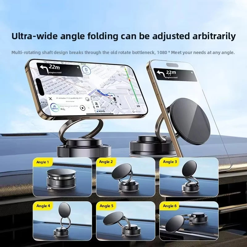 360° Rotating Magnetic Phone Holder, Foldable & Retractable, Universal Compatibility for iPhone 16/15/14/13/12 Peaceful Pleasures Health and Wellness