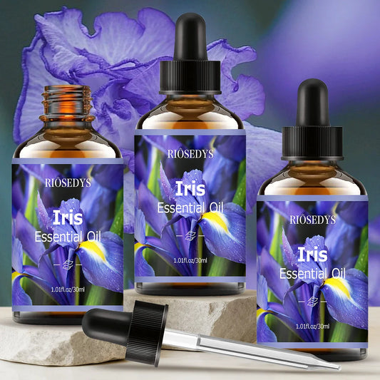 RIÔSEDYS Iris Essential Oil – Massage, Hair Care & Diffuser Essential Oil Blend Oasis Select