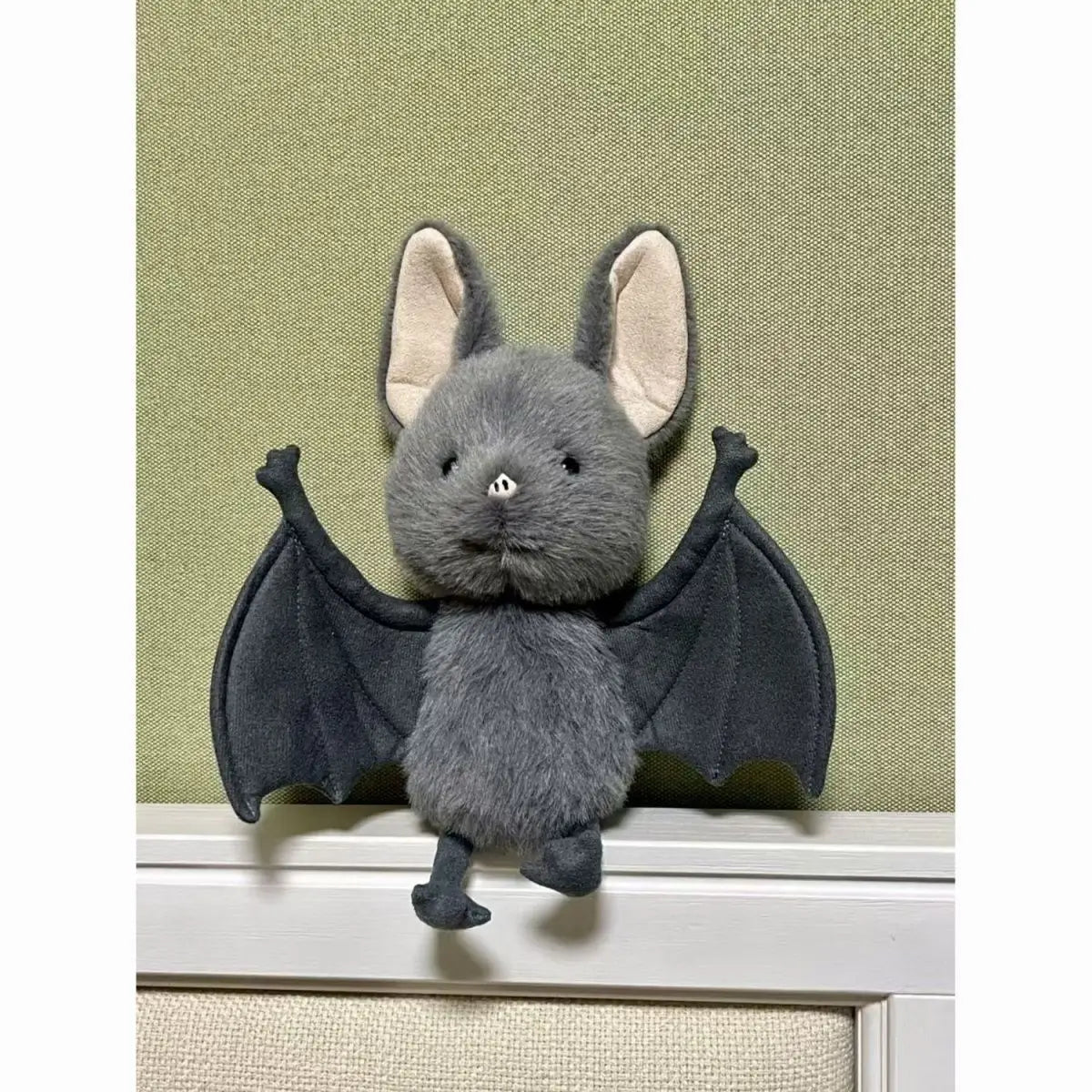Fashion New Cute and Bizarre Bat Pig Doll Fun Plush Toy Sleeping Doll Collection Exquisite Healing Plush Halloween Ornament Gift Peaceful Pleasures Health and Wellness A