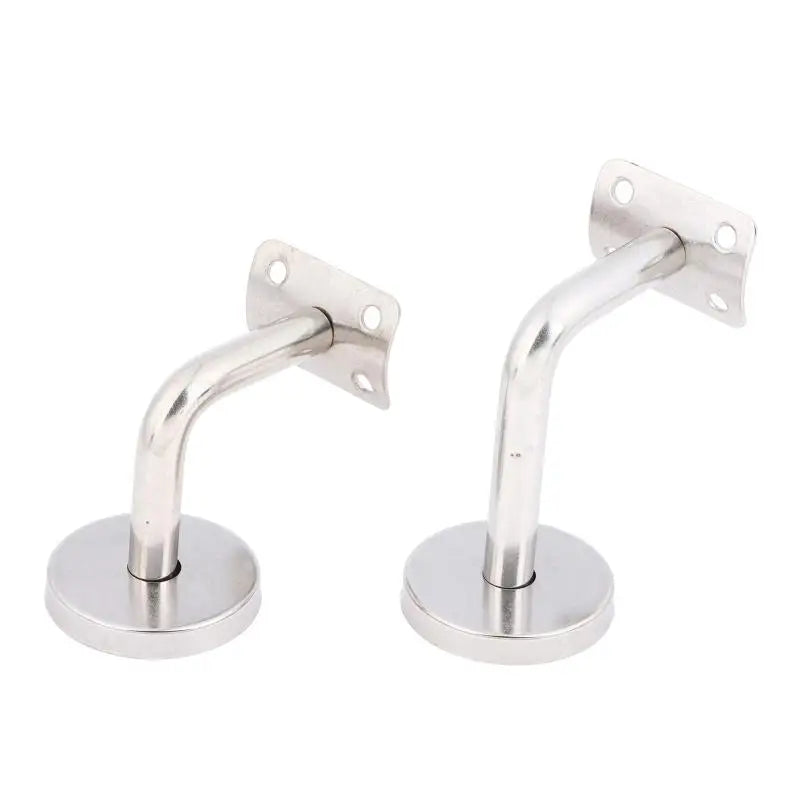 Versatile Premium Stainless Steel Handrail Bracket For Secure Home Stair Railing Support Peaceful Pleasures Health and Wellness