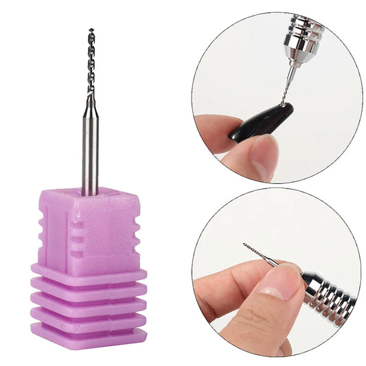 Nail Perforation Grinding Head Tungsten Steel Nail Drill Bits Manicure Tool Nai Polishing Machine Accessories Peaceful Pleasures Health and Wellness
