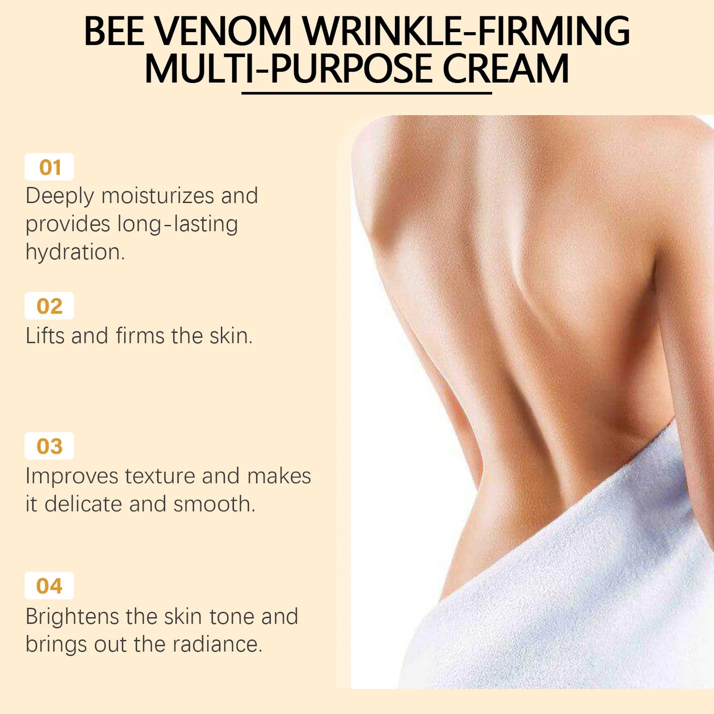 Bee Venom Firming Cream – Anti-Wrinkle Lifting Moisturizer