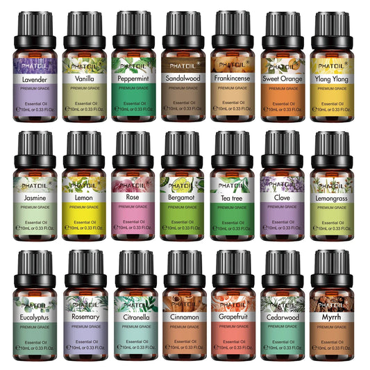 PHATOIL 10ml Pure Essential Oil – Diffuser & Aromatherapy Pure Essential Oil Oasis Select 10ml Thyme