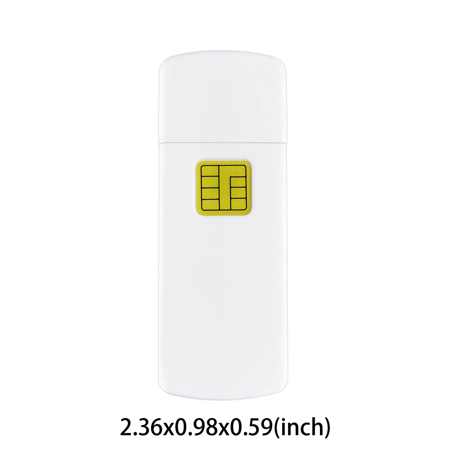 USB SIM Smart Card Reader Plug and Play High-Speed ESIM Card Adapter Lightweight Compact Compatible with Windows Mac OS Peaceful Pleasures Health and Wellness