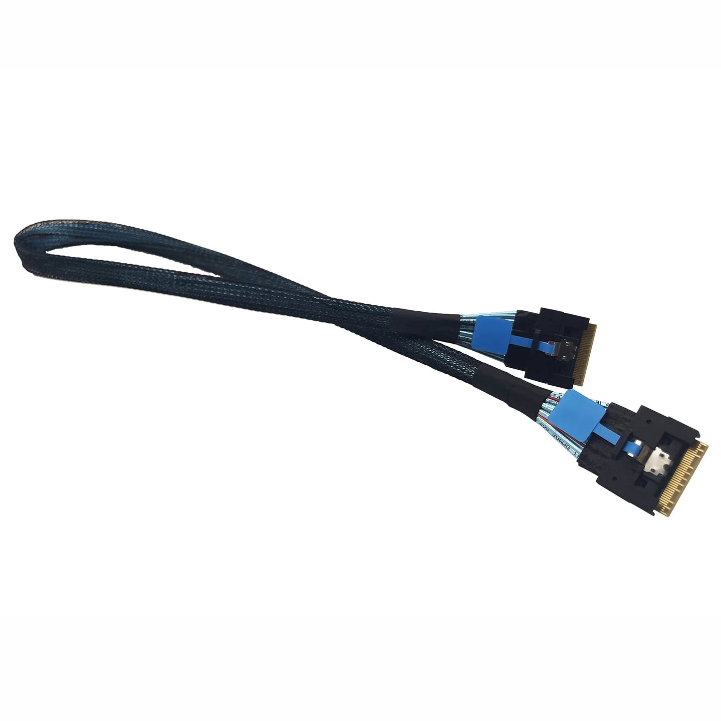 Discrete GPU Graphics Card U.2 SSD Extension Adapter PCI Express 4.0 X16 to SlimSAS SFF-8654 8i A-B Cable Converter Riser Cables Peaceful Pleasures Health and Wellness Cable