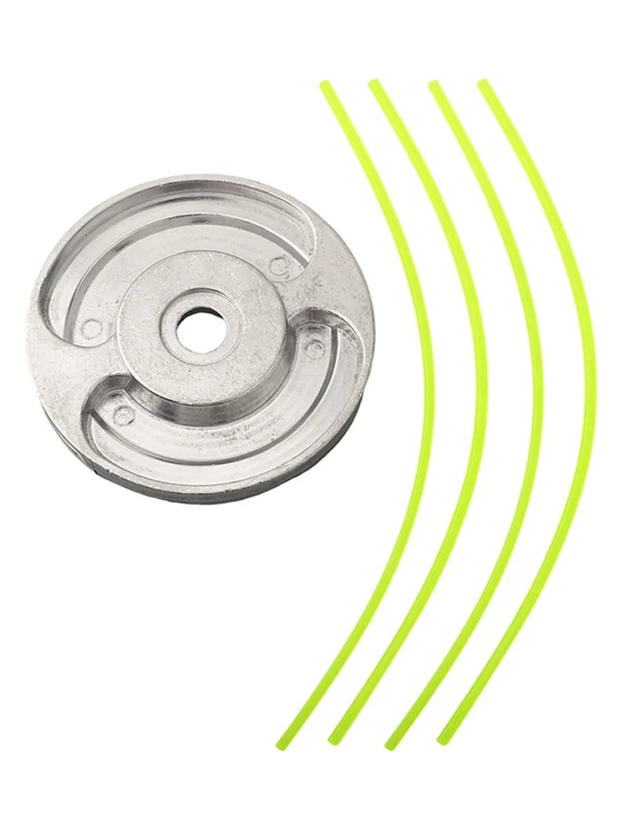 Aluminum 4-Line Brush Cutter Head – Universal Trimmer Replacement