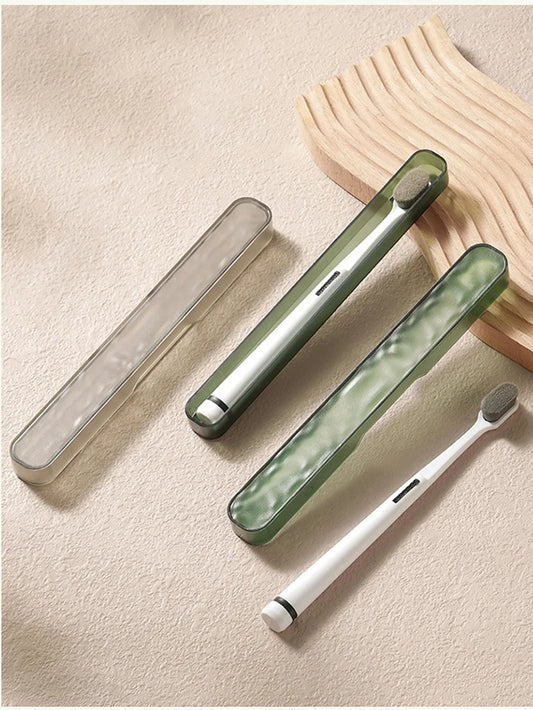 1PCS Travel Portable Toothbrush Storage Box Bathroom Accessories Protector Cover Outdoor Camping Travel Toothbrush Organizer Peaceful Pleasures Health and Wellness