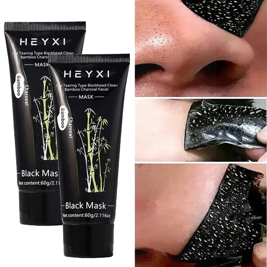 Bamboo Charcoal Peel-Off Mask – Deep Pore Cleansing 60g Peel-Off Face Mask Oasis Select