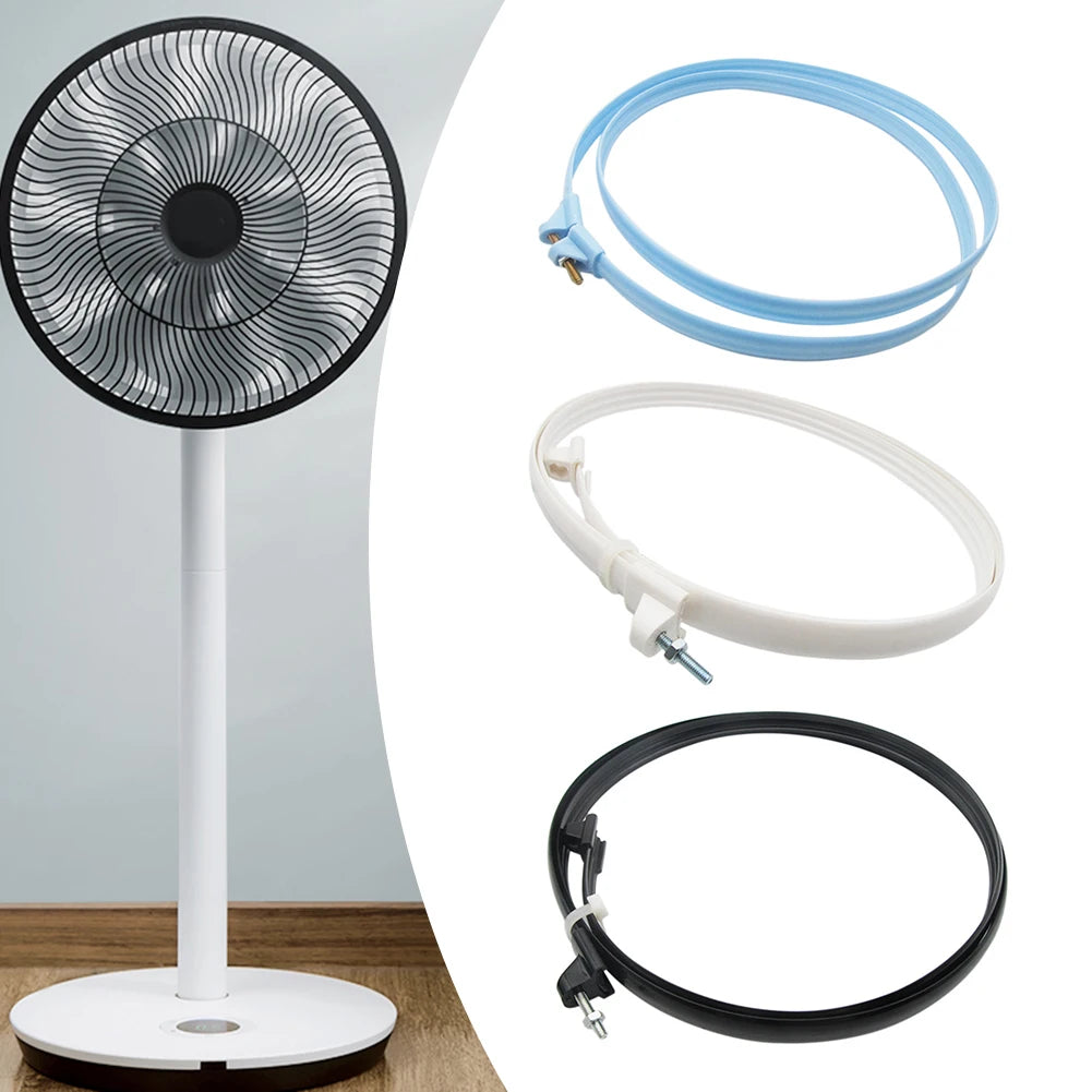 Electric Fan Grille Fixed Mesh Ring Plastic Hoop Screws Household