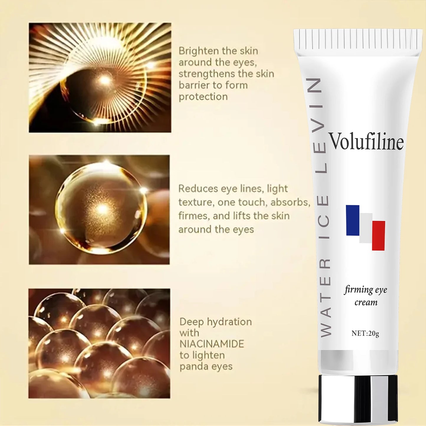 Volufiline Eye Cream | Hyaluronic Acid & Retinol Anti-Aging