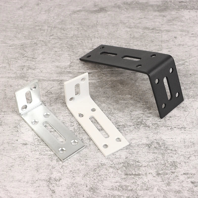 90° L Corner Bracket – Iron Joint Fastener for Furniture & Cabinets